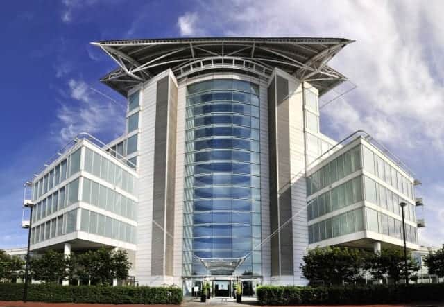 St David's Hotel Overlooks The Harbour in Cardiff. A Modern steel structure
