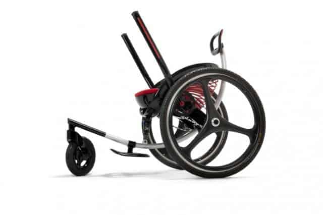 More lightweight and style conscious stylish wheelchair
