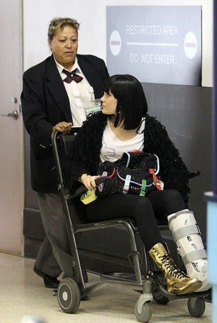 glamour in a wheelchair