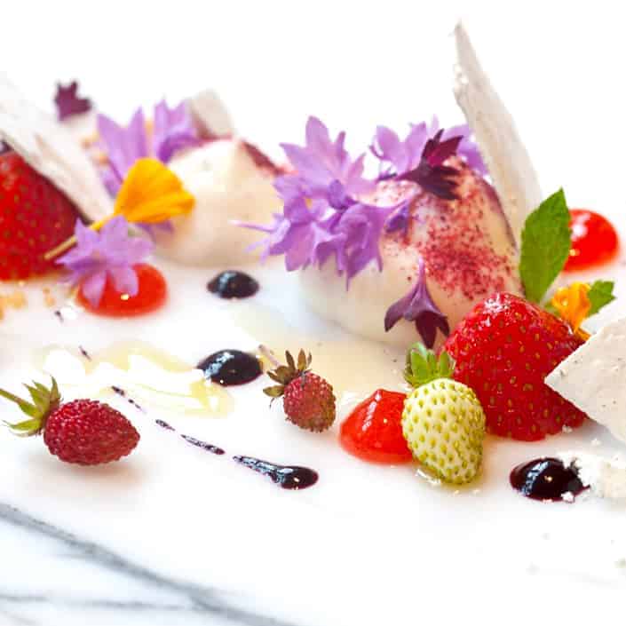 A Typical Yummy Dessert at The Ledbury