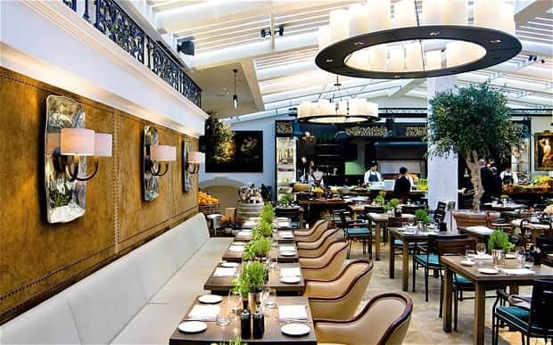 Novikov, Mayfair. Pan - Asian & Italian Cuisine, packed & expensive Novikov, Mayfair. Pan - Asian & Italian Cuisine, packed & expensive