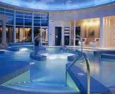 Hydro Therapy Pool at Chewton Glen, No Room for a Hoist But plenty of Rails