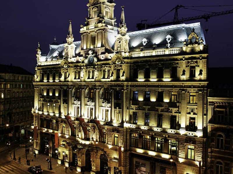 Newly Refurbished Boscolo Hotel With 2 Accessible Rooms, The New York Cafe & An 'Edgy' Feel in the Rougher End of Town (According to our Hungarian Host Laszlo)