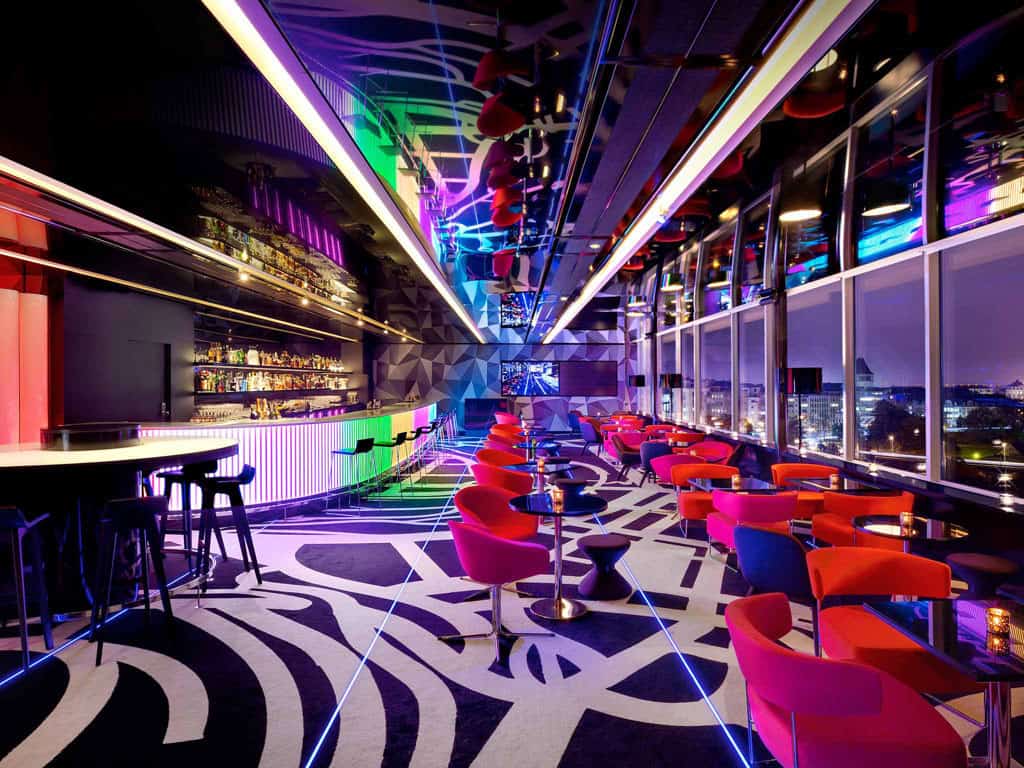 The Rooftop Bar Has Great Views if You Can Ignore The Surrounding Decor