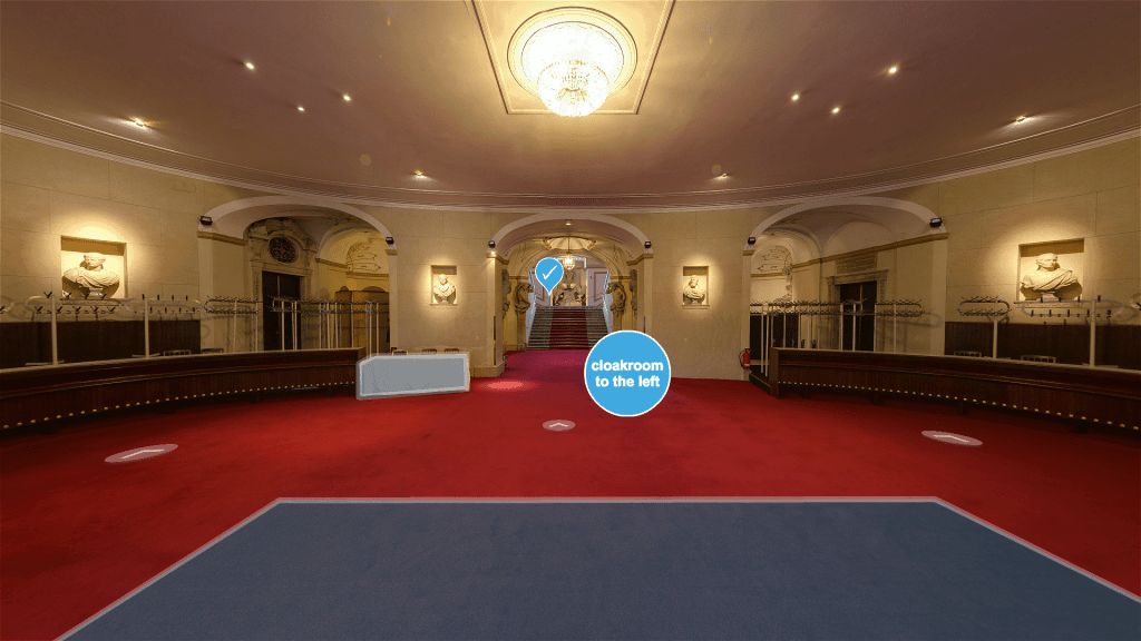 Blue Badge Style Virtual Gallery For Auersberg Palace Vienna. Comments For Every Disability.