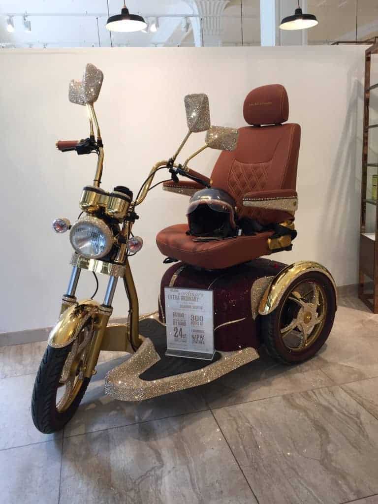 Lloyds Pharmacy's Bling Scooter. Not As Charming As Ray's??