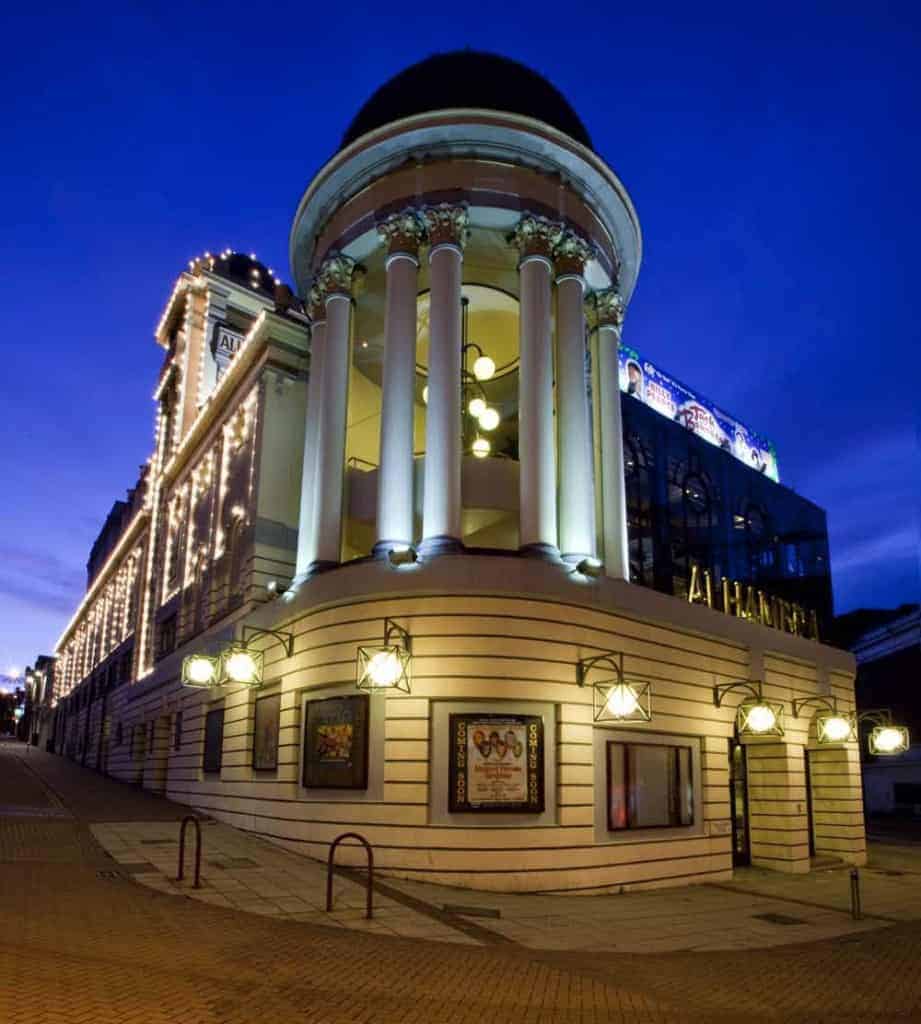 Alhambra Theatre, Bradford has Level Access in Great Horton Rd. Entrance & Disabled Parking in Morley Rd.