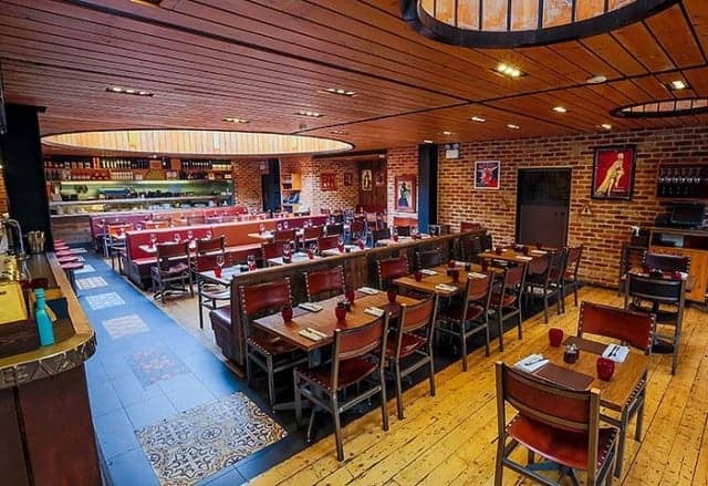 Restaurant is More My (Wheelchair) Level and Disabled Toilet is Located Here.