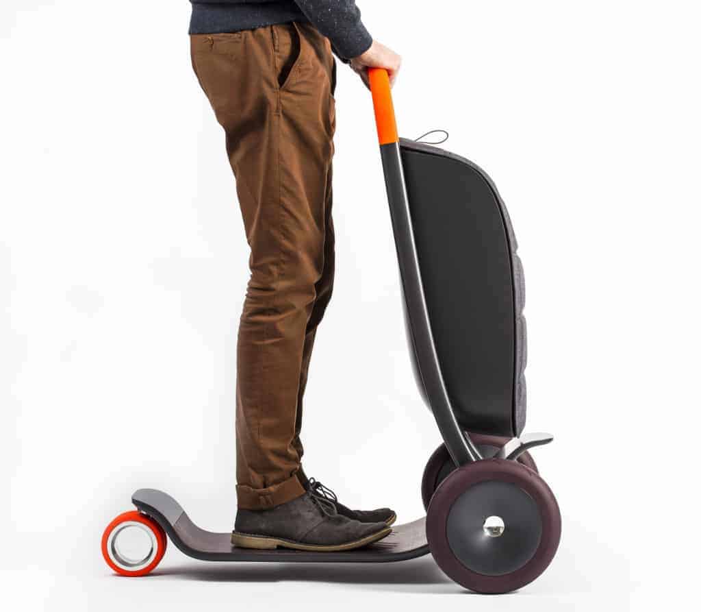 3 Wheels For Stability in Later Life & Only Moves When Brakes Released
