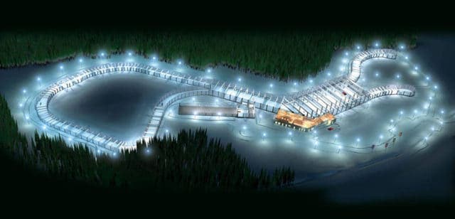 DKB Ski Halle caters for Snow Activities All Year, in Oberhof , Thuringia