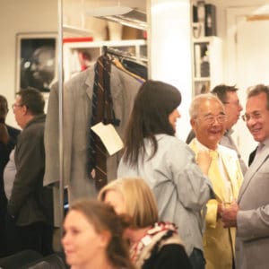 The Audience Mingled With Designers and Suits at Charlie Allen Bespoke