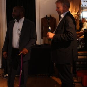 Charlie Allen Himself Bought an Indesmed stick as support Following a hip Op.