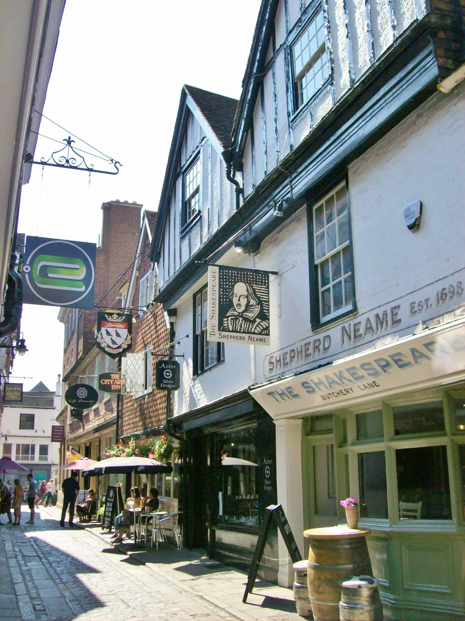 Street view of the pub