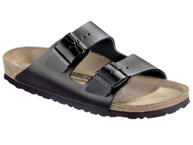 Birkenstock Arizona Has a Skin Friendly Synthetic Upper & Their Trademark Wide Foot Bed With adjustable straps. £55/pair