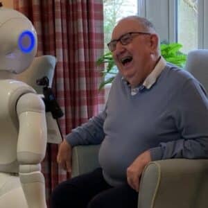 A Robot Won't Replace Human Contact But When That's Not Available Pepper Can Talk or Entertain to Keep Loneliness at Bay