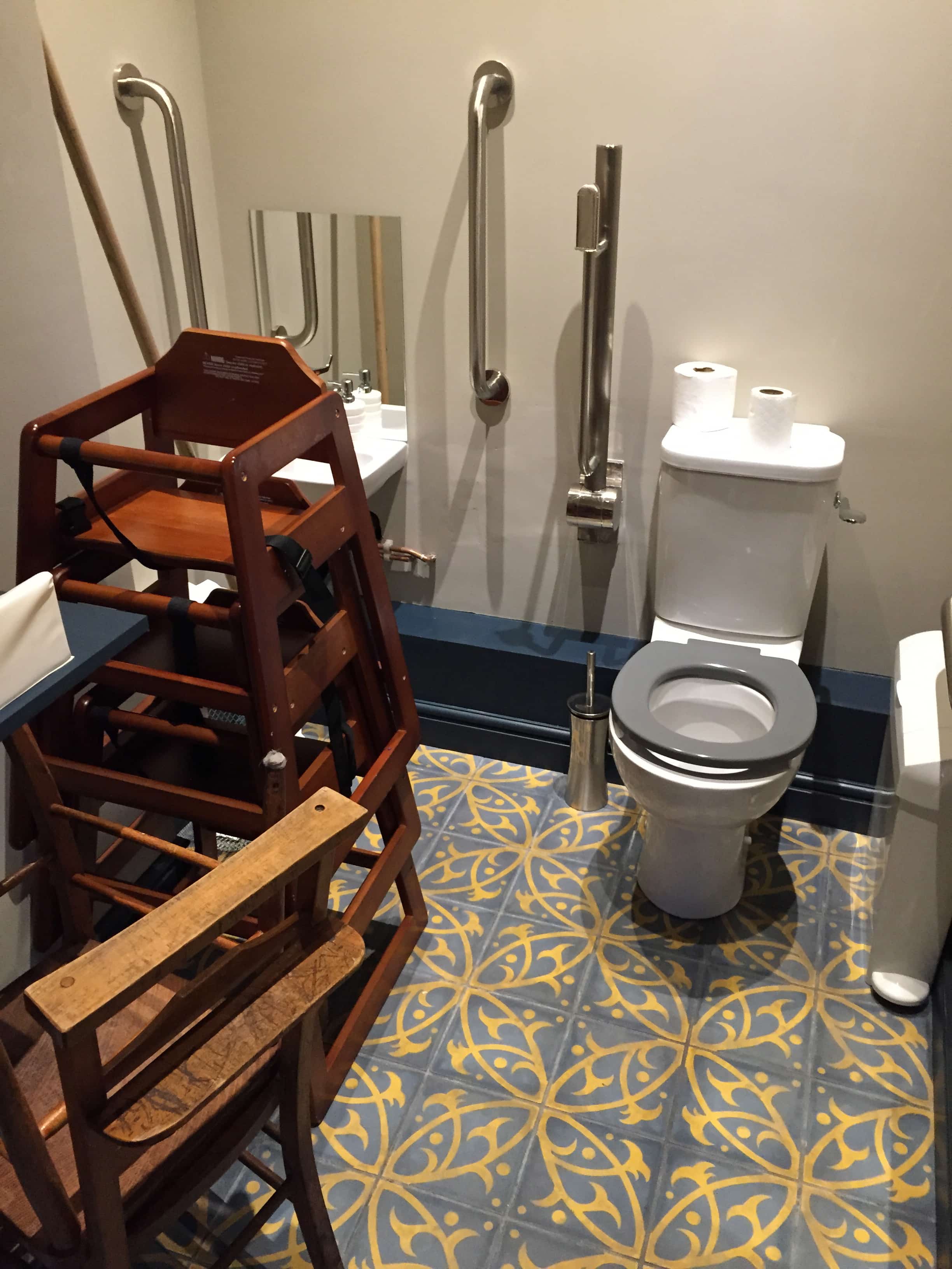 Common Problem is A Disabled Loo Used For Storage...Embarrassing Wait While It's Emptied