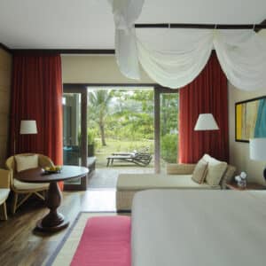 Accessible Bedroom With Plenty of Space & Flat Access to The Garden