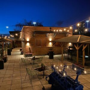 Generators Bar at Telegraph Hotel Coventry. Accessible By Lift Then Ramp & Disabled Toilet Nearby
