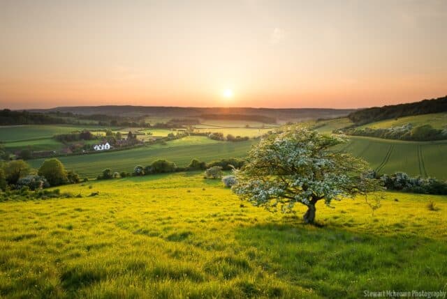 Kent Countryside is a Beautiful Lush Green & Rightly Called The Garden of England