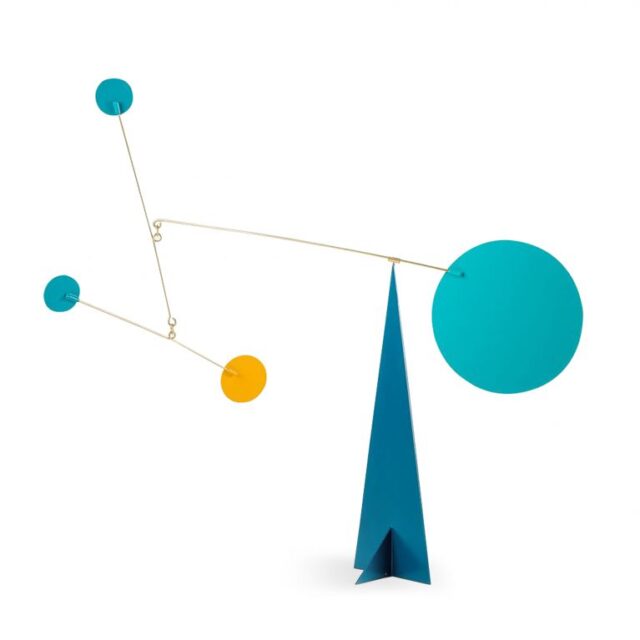Turquoise Mobile 'Objet d'Art' from Conran Shop -Interesting to Look at for The Housebound at £139